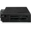 U.2 zu SlimSAS NVMe-Adaptergehäuse, icy dock ToughArmor MB105VP-B, PCIe 4.0, unterstützt 2x 2,5-Zoll-Laufwerke, 1x 5,25-Zoll-Schacht