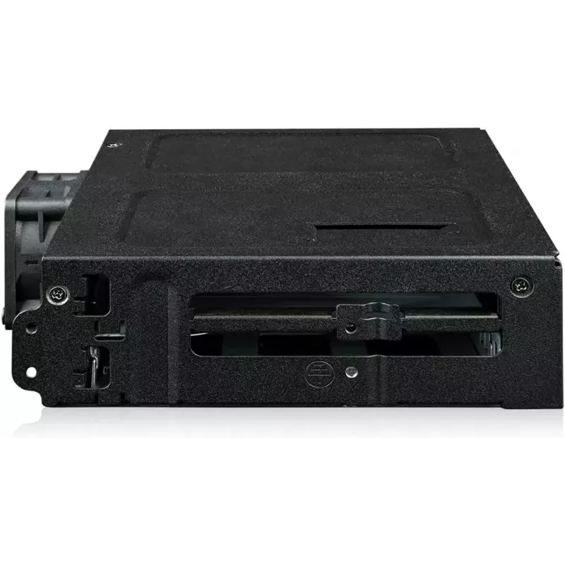 U.2 zu SlimSAS NVMe-Adaptergehäuse, icy dock ToughArmor MB105VP-B, PCIe 4.0, unterstützt 2x 2,5-Zoll-Laufwerke, 1x 5,25-Zoll-Schacht