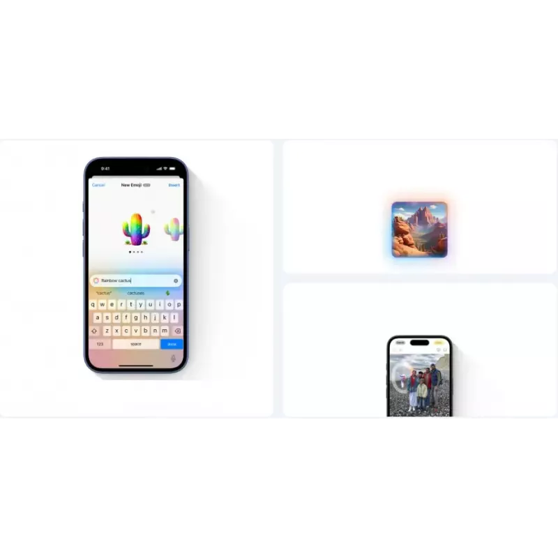 Smartphone Apple iPhone 16 — 6,1 Zoll (15,5 cm), A18, 128 GB, Dual-SIM, 48 MP Dual-Rückkamera, Teal