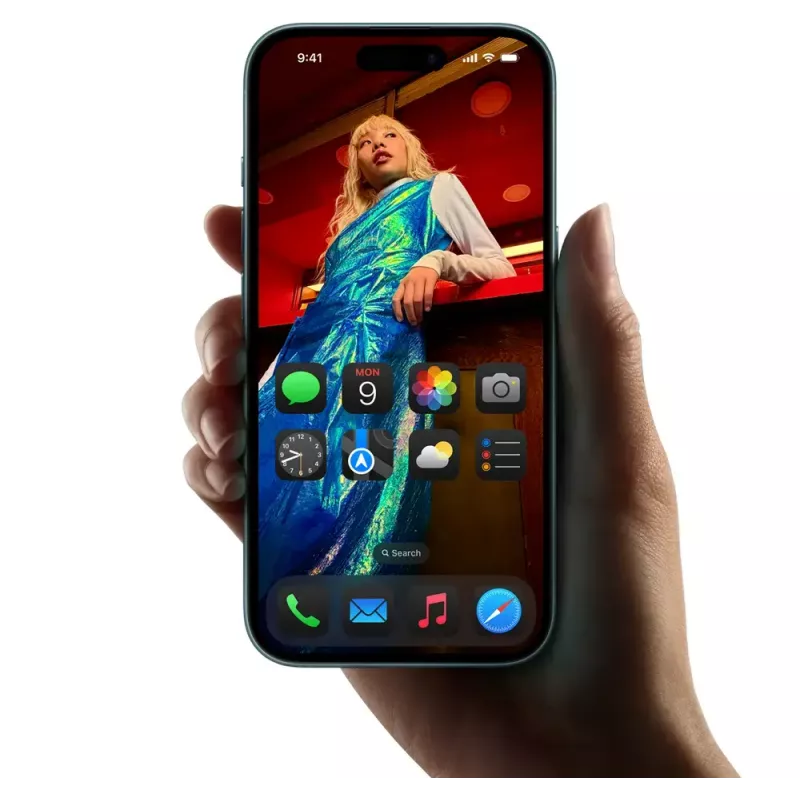 Smartphone Apple iPhone 16 — 6,1 Zoll (15,5 cm), A18, 128 GB, Dual-SIM, 48 MP Dual-Rückkamera, Teal