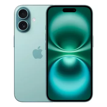 Smartphone Apple iPhone 16 — 6,1 Zoll (15,5 cm), A18, 128 GB, Dual-SIM, 48 MP Dual-Rückkamera, Teal