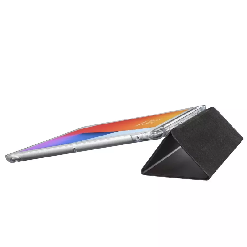 Hama Fold Clear 25,9 cm (10,2 Zoll) Flip-Case Schwarz, Transparent