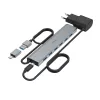 Hama 00200137 Schnittstellen-Hub USB 3.2 Gen 1 (3.1 Gen 1) Type-A + Type-C 5000 Mbit/s Anthrazit