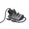 Hama 00200140 Laptop-Dockingstation/Port-Replikator USB 3.2 Gen 1 (3.1 Gen 1) Typ-A Anthrazit, Schwarz