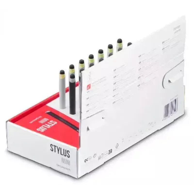 Hama Mini-Stylus-Stift Dunkelblau Hellblau Silber Gelb 95 mm