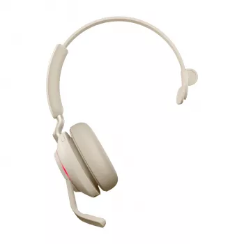 Jabra Evolve2 65 USB-C UC Mono - Beige, Kabellos, Büro/Callcenter, 20 - 20000 Hz, 99,2 g, Headset, Beige