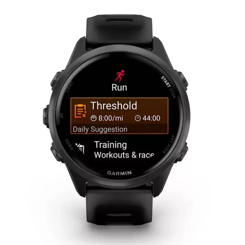 Smartwatch GARMIN Forerunner 570 42 mm AMOLED 1.2 Zoll 390×390 Touchscreen Wi‑Fi GPS Schwarz