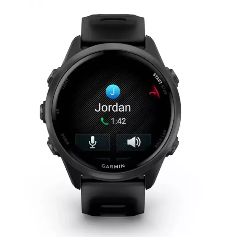 Smartwatch GARMIN Forerunner 570 42 mm AMOLED 1.2 Zoll 390×390 Touchscreen Wi‑Fi GPS Schwarz