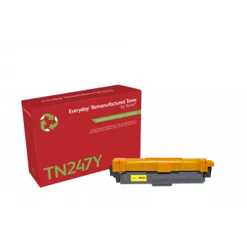 Everyday™ Gelb Remanufactured Toner by Xerox kompatibel mit Brother TN247Y, hohe Kapazität
