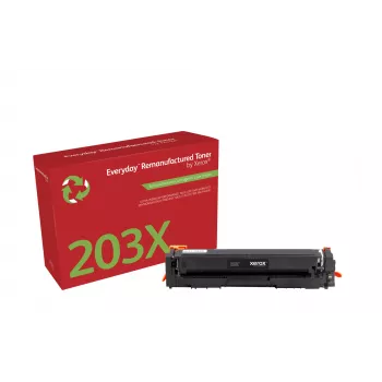 Everyday™ Schwarzer wiederaufbereiteter Toner von Xerox kompatibel mit HP 203X (CF540X), Hohe Kapazität