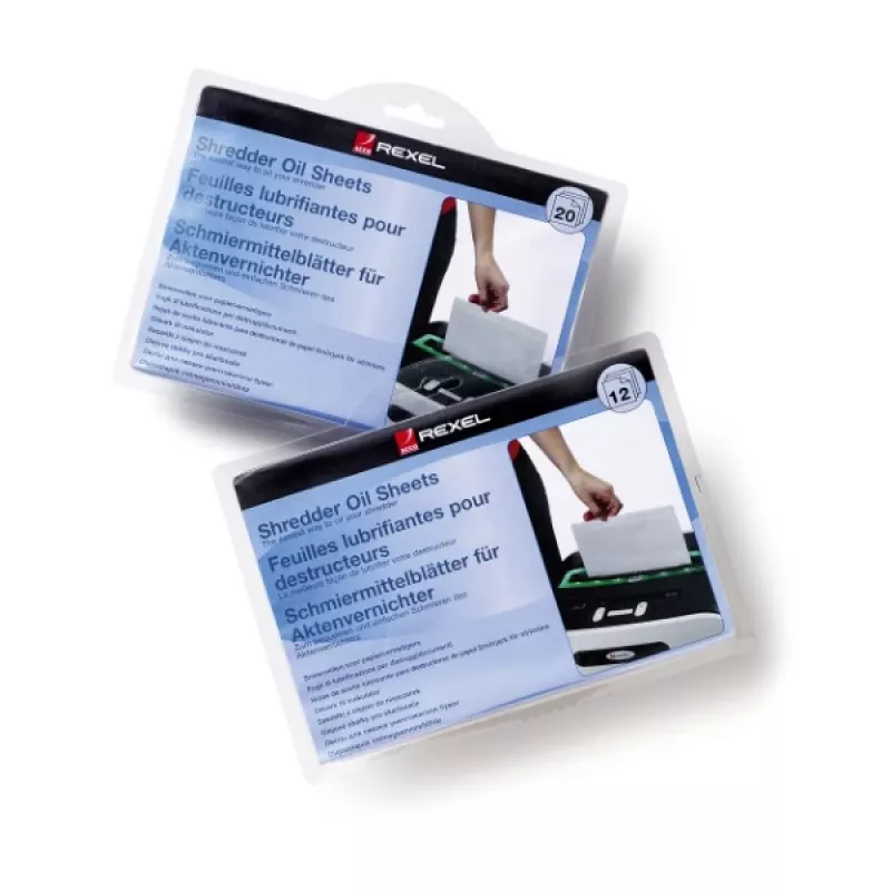 Rexel Shredder Oil Sheets (Packung mit 12)