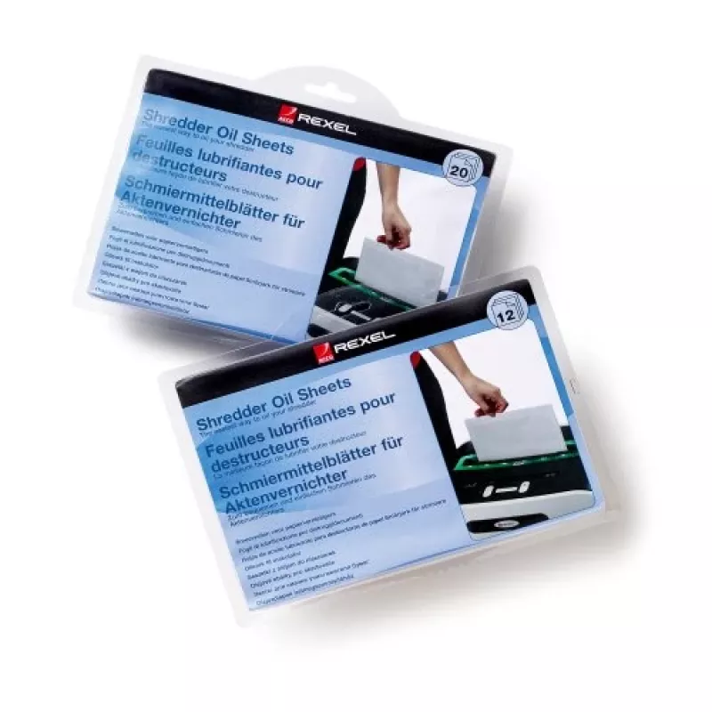 Rexel Shredder Oil Sheets (Packung mit 12)