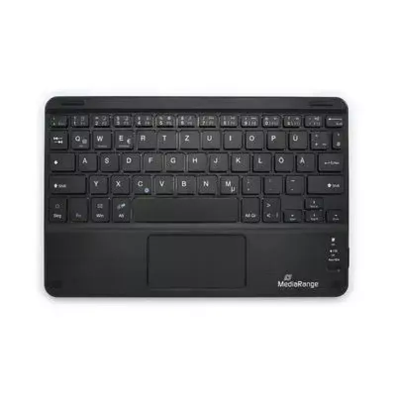 Tastatur MediaRange MROS130 Office Bluetooth QWERTZ Deutsch Schweizerdeutsch Schwarz
