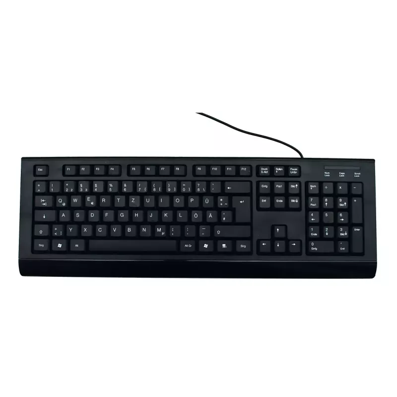 MediaRange MROS101 Office USB QWERTZ German Schwarz Tastatur