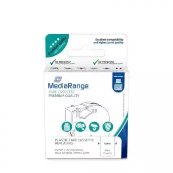 Kunststoff-Tintenkassette MediaRange MRDY91221 für Dymo 91221