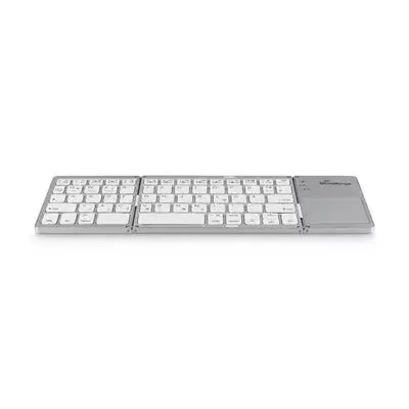 MediaRange MROS133 Office Bluetooth QWERTZ Deutsch Schweizer Silber