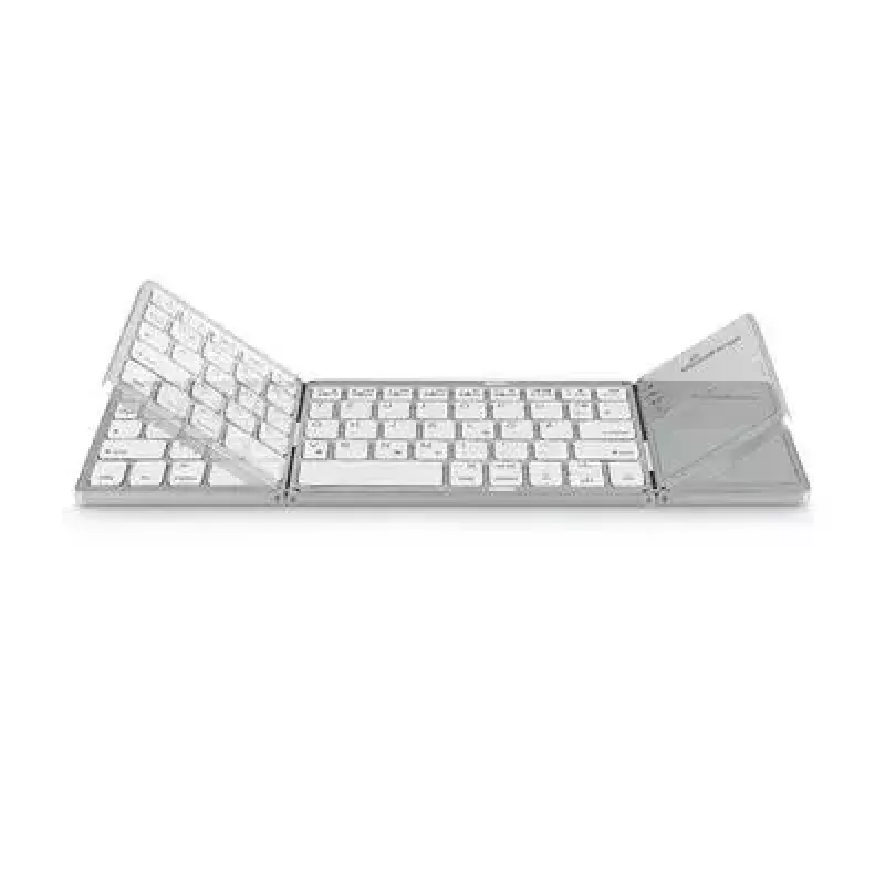 MediaRange MROS133 Office Bluetooth QWERTZ Deutsch Schweizer Silber