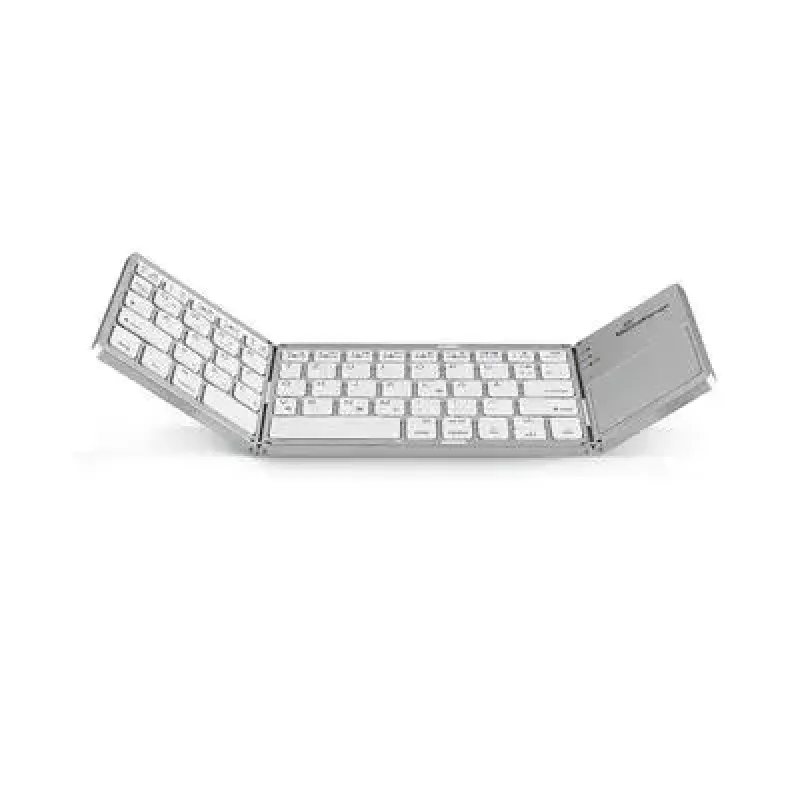MediaRange MROS133 Office Bluetooth QWERTZ Deutsch Schweizer Silber