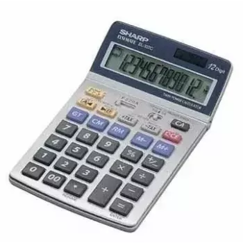 Tischrechner Finanzen Sharp EL-337C