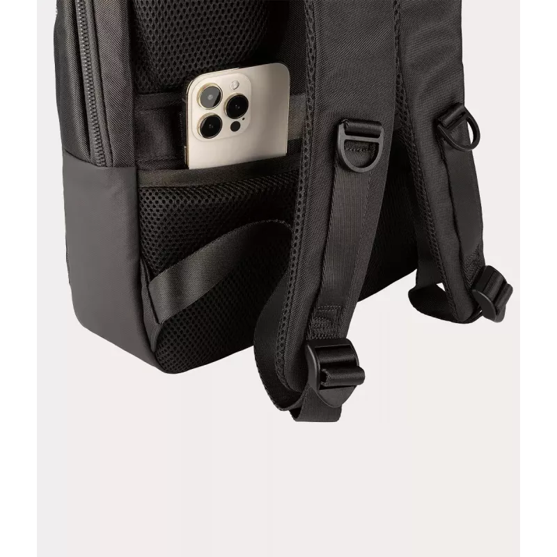Backpack Tucano Lunar 40.6 cm 16 inch Schwarz Tragegriff Schultergurt
