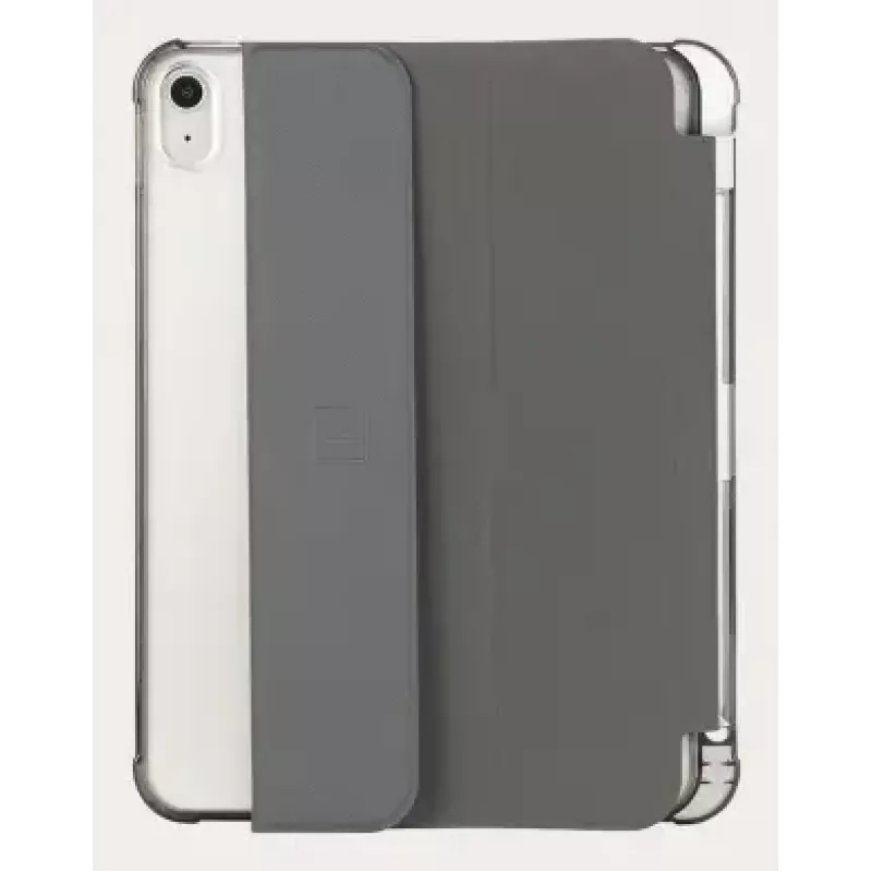 Folio Case Tucano Satin für iPad 10,9 Zoll 2022 Grau Transparent