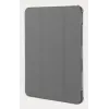 Folio Case Tucano Satin für iPad 10,9 Zoll 2022 Grau Transparent