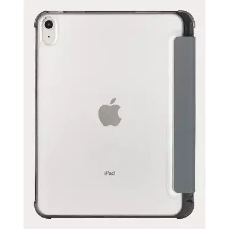 Folio Case Tucano Satin für iPad 10,9 Zoll 2022 Grau Transparent