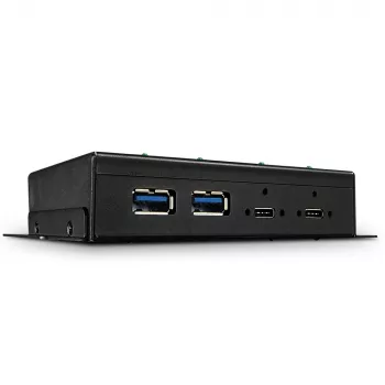 USB Hub Lindy 4 Port USB 3.2 Gen 2 Typ C Metall-Hub
