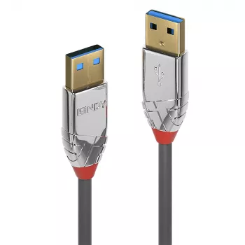 Lindy 36627 USB-Kabel USB 3.2 Gen 1 (3.1 Gen 1) 2 m USB A Grau