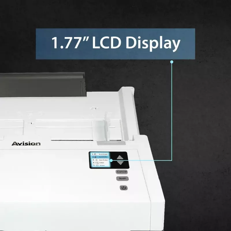 ADF-Scanner Avision AD345GWN 1200 x 1200 DPI A4 Weiß