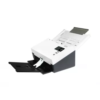 ADF-Scanner Avision AD345GN — A4, 1200 x 1200 DPI, Duplex, 100-Blatt-ADF, CIS, weiß