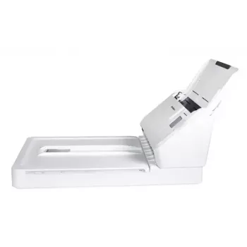 Avision AD340GFN Flachbett- und ADF-Scanner mit 1200 x 1200 DPI, A4, 50-Blatt-ADF, Duplex, Weiß