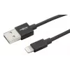 Lightning-Kabel Ansmann 1700-0078 1,2 m Schwarz