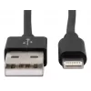 Lightning-Kabel Ansmann 1700-0078 1,2 m Schwarz
