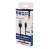 Lightning-Kabel Ansmann 1700-0078 1,2 m Schwarz