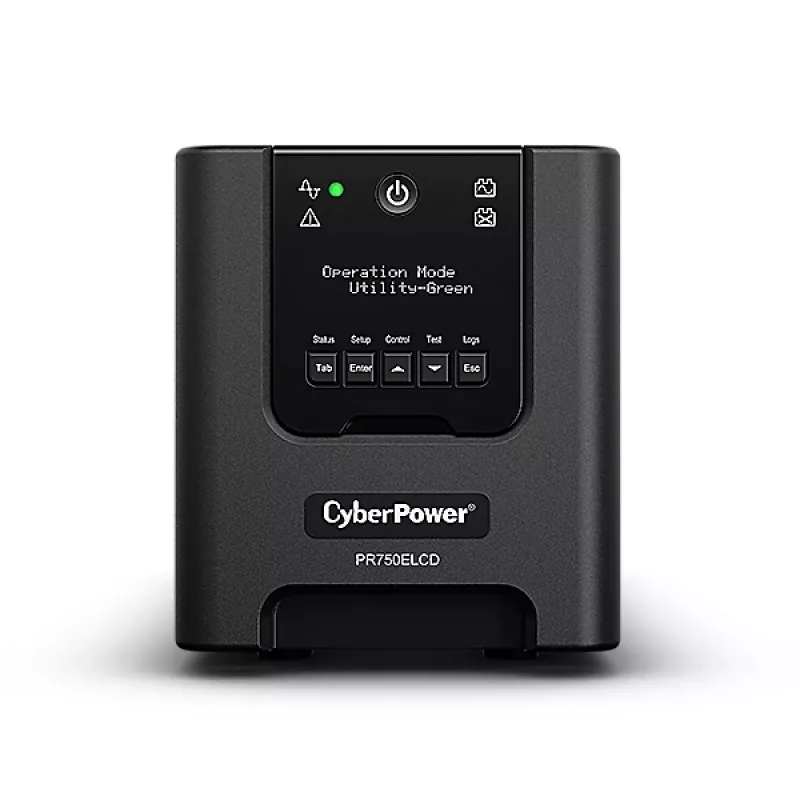 CyberPower PR750ELCDGR USV (Unterbrechungsfreie Stromversorgung) Line-Interactive 0,75 kVA 675 W 4 AC-Ausgänge