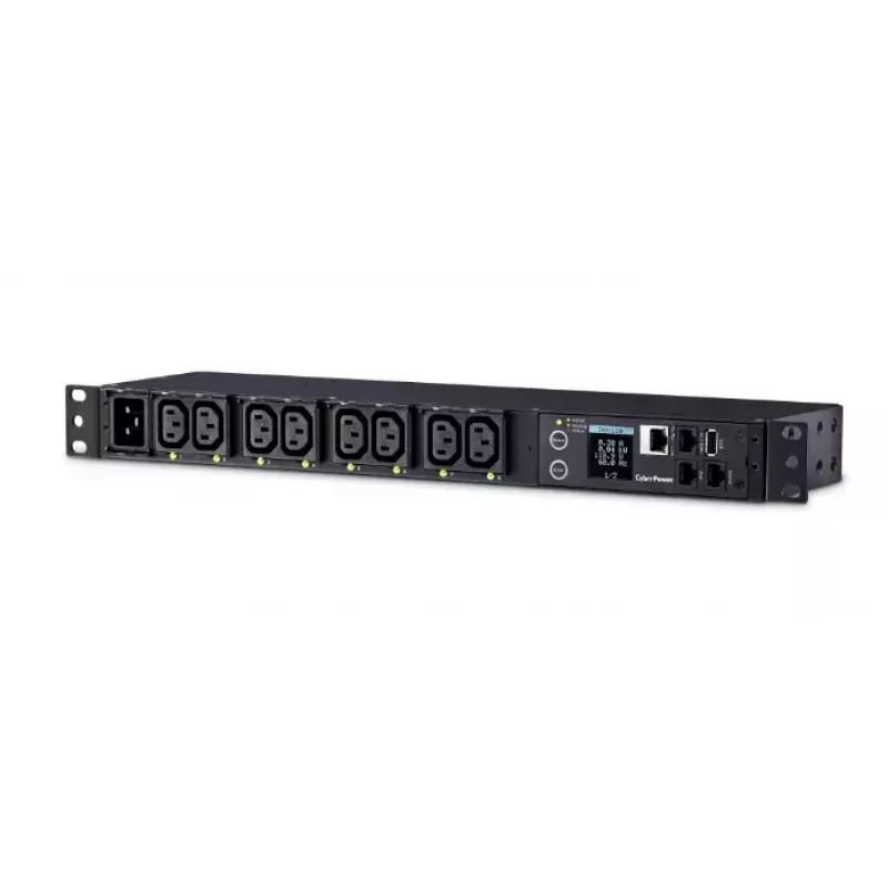 CyberPower PDU81004 Stromverteilungseinheit (PDU) 8 AC-Steckdosen 1U Schwarz