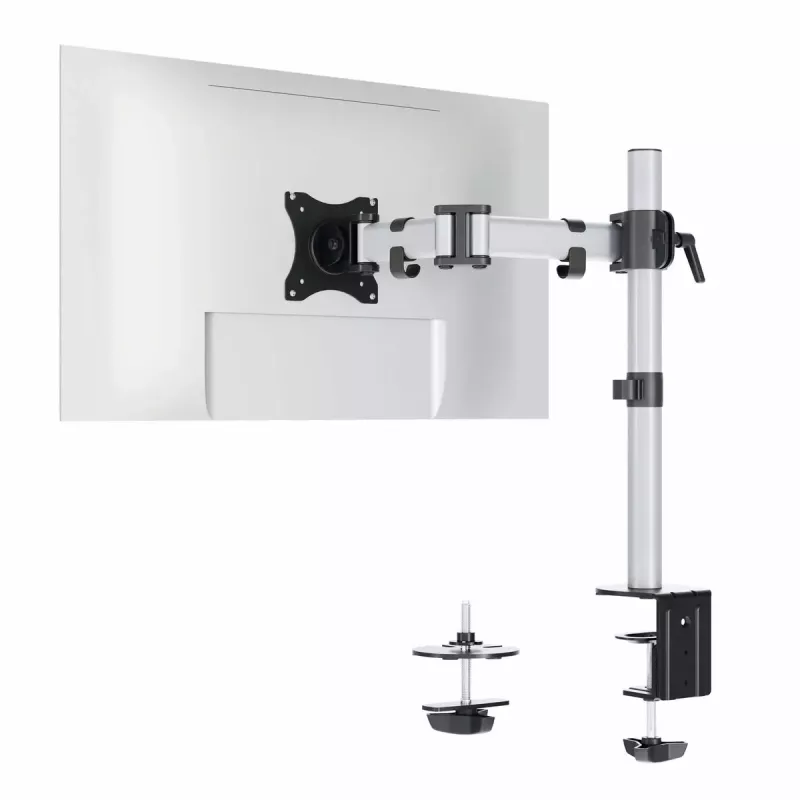 Monitorhalterung Durable 509423 27 Zoll Wand Silber Klemme 8 kg