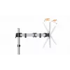 Monitorhalterung Durable 509423 27 Zoll Wand Silber Klemme 8 kg