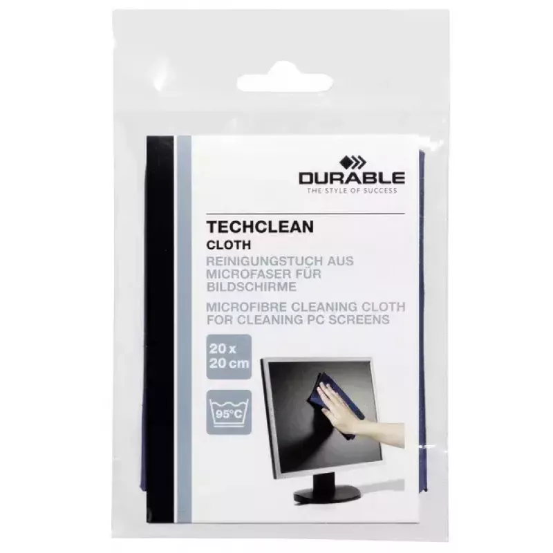 Mikrofasertuch Durable TECHCLEAN Blau