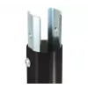 Interner Mastverbinder B-TECH SYSTEM 2 für Ø50mm-Masten, Stahl Zink-Ausführung, 30×40×200mm
