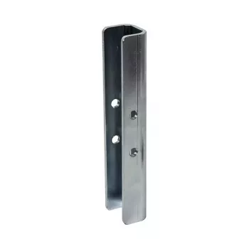 Interner Mastverbinder B-TECH SYSTEM 2 für Ø50mm-Masten, Stahl Zink-Ausführung, 30×40×200mm