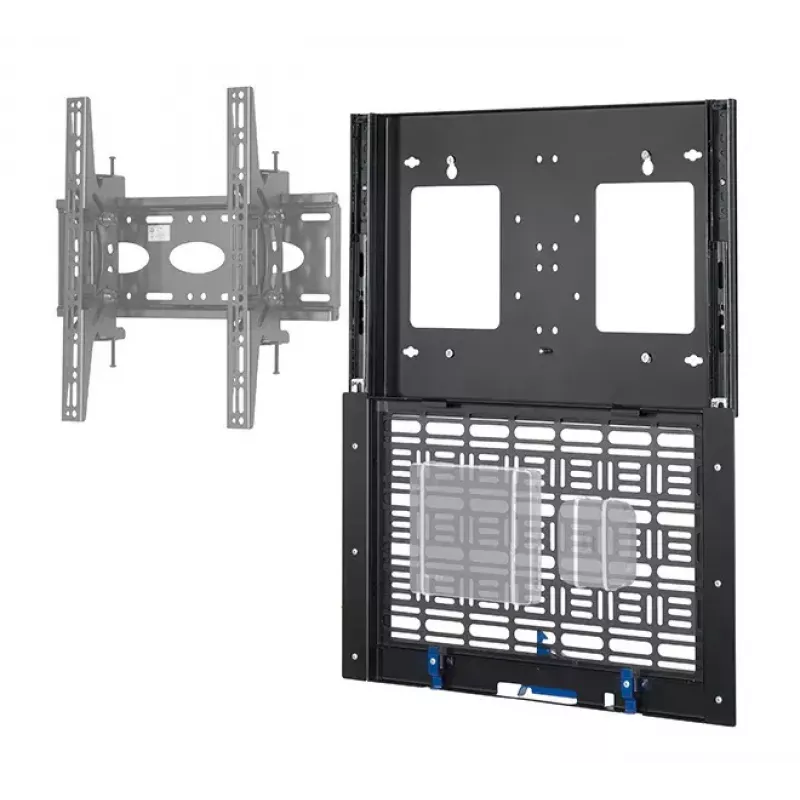 AV-Standrohr-Ablage B-Tech BT7888/B schwarz, 10 kg Kapazität