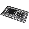 AV-Standrohr-Ablage B-Tech BT7888/B schwarz, 10 kg Kapazität