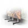 Bodenständer B-Tech BT8380 schwarze Metallbasis 86 mm Breite 950 mm Tiefe