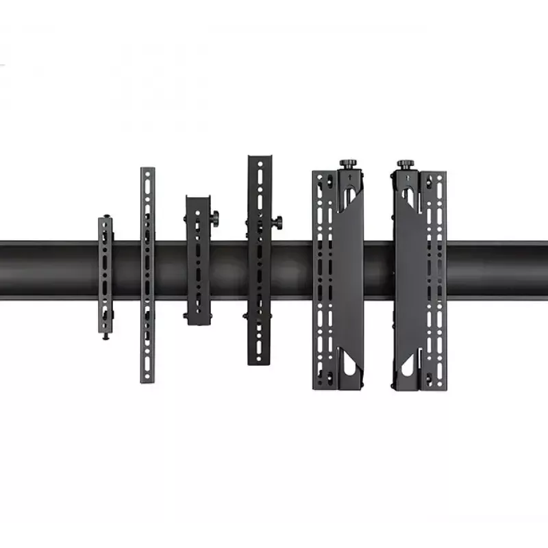 Montageschiene B-TECH BT8390-100/B V2 – Aluminium, schwarz, 1000 mm Länge, 30 mm Tiefe