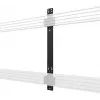 B-Tech SYSTEM X - Doppelschienen-Montagehalterung für BT8390 - 19 mm von der Wand