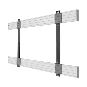B-Tech SYSTEM X - Doppelschienen-Montagehalterung für BT8390 - 19 mm von der Wand