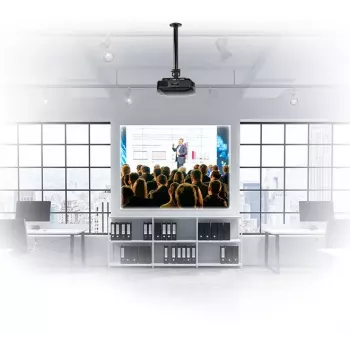 Deckenhalterung B-Tech BT899XL-AD/B Extra-Groß Projektor 25 kg Schwarz
