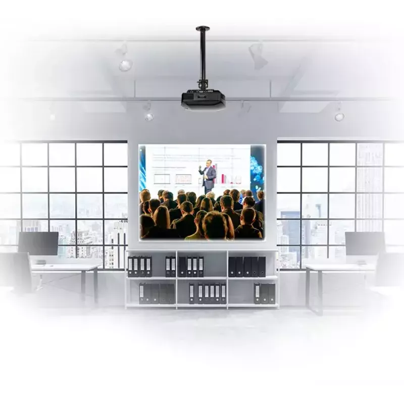 Deckenhalterung B-Tech BT899XL-AD/B Extra-Groß Projektor 25 kg Schwarz